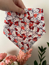Charger l'image dans la galerie, Preloved Hello Kitty/Hearts Bandana (12”)