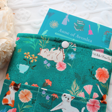 Load image into Gallery viewer, Garden Purrty Book Sleeve (Medium)