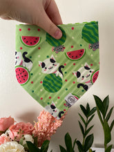 Charger l'image dans la galerie, Preloved Cat Watermelon Bandana (12”)