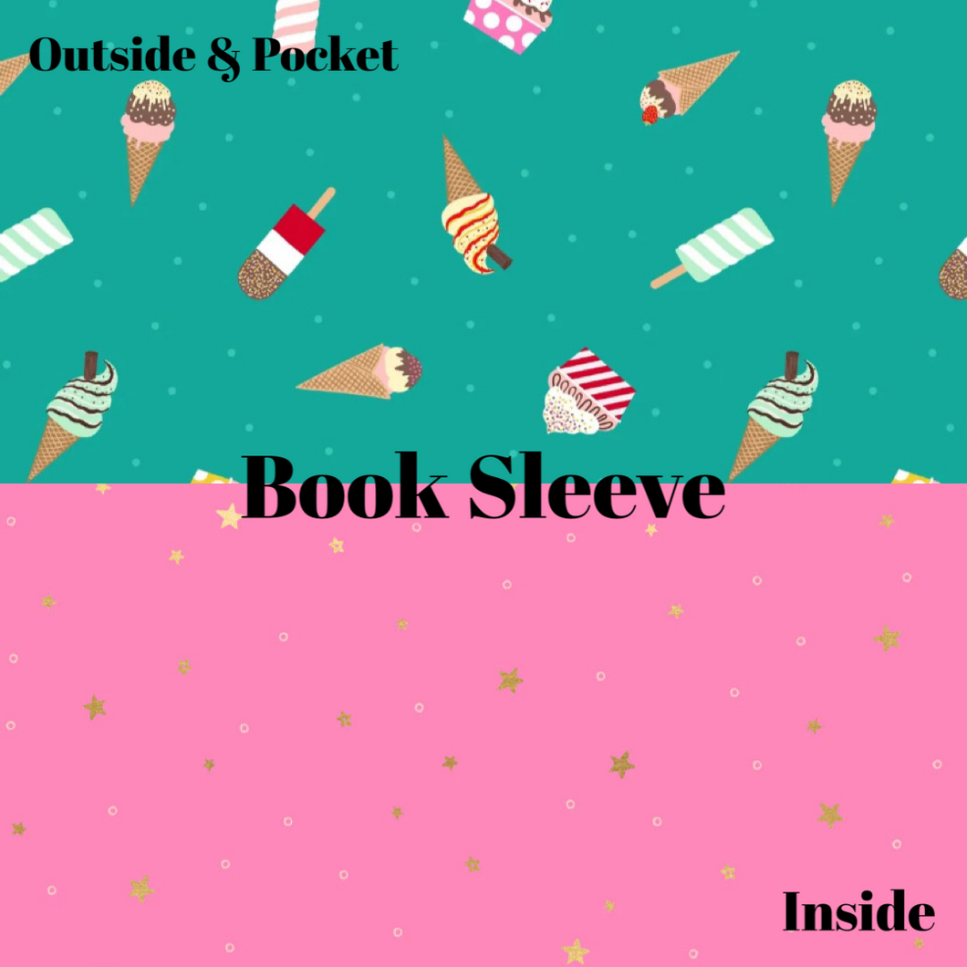 Ice Cream Toss Book Sleeve (Small)