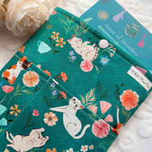Load image into Gallery viewer, Garden Purrty Book Sleeve (Medium)

