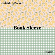 Charger l&#39;image dans la galerie, Cottage Lemons Book Sleeve (Small)
