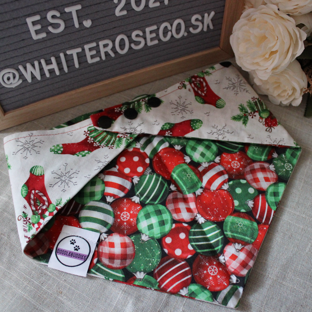 Preloved Christmas Bandana (17-21”)