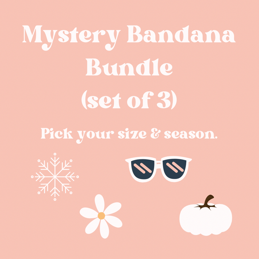 Mystery Bandana Bundle (Set of 3)