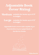 Load image into Gallery viewer, Ophelia Adjustable Book Cover (Large)
